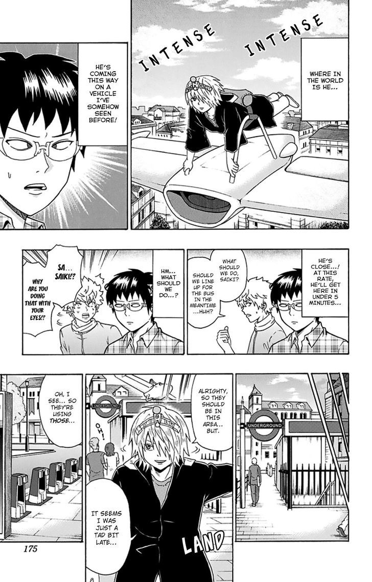 Saiki Kusuo no Sainan Chapter 106 page 9 - Chapter 106 : ExPSItreme Dash! Battle of Abilities!