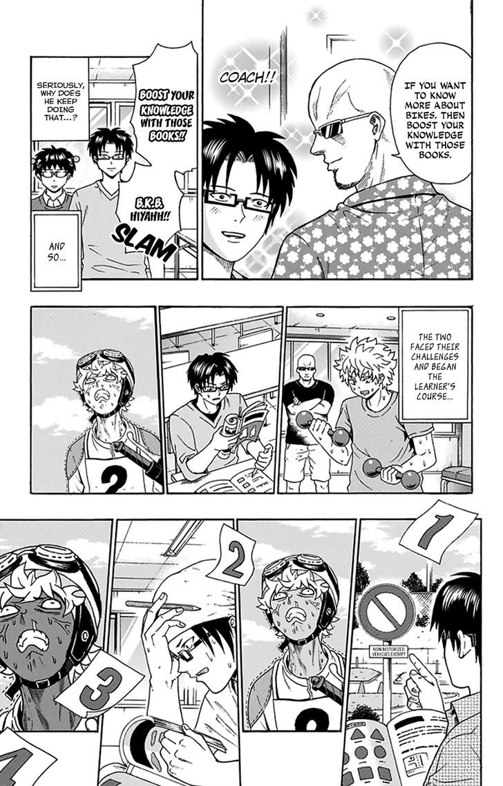 Saiki Kusuo no Sainan Chapter 112 page 14 - Chapter 112 : In the Midst of PSIummer Vacation! Motorcycle Training Course Par...