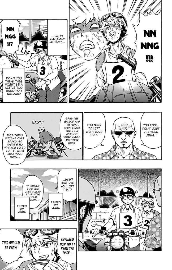 Saiki Kusuo no Sainan Chapter 112 page 8 - Chapter 112 : In the Midst of PSIummer Vacation! Motorcycle Training Course Par...