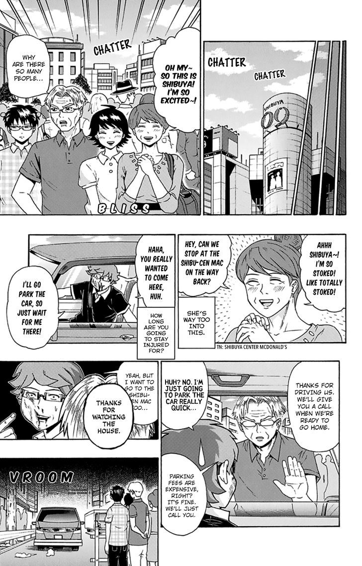 Saiki Kusuo no Sainan Chapter 116 page 7 - Chapter 116 : ReviPSIting! Tsundere Grandpa