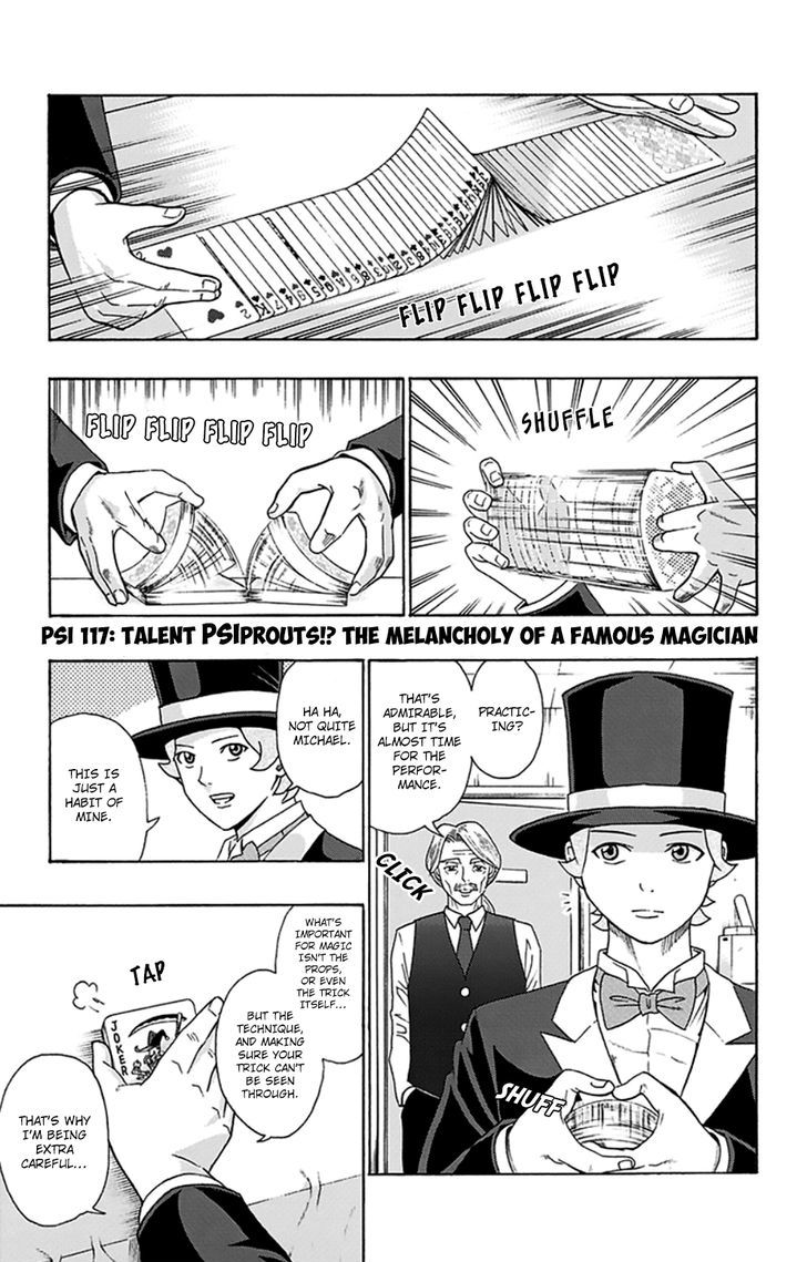 Saiki Kusuo no Sainan Chapter 117 page 2 - Chapter 117 : Talent PSIprouts!? The Melancholy of a Famous Magician