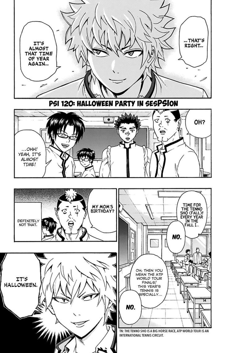 Saiki Kusuo no Sainan Chapter 120 page 2 - Chapter 120 : Halloween Party In SesPSIon