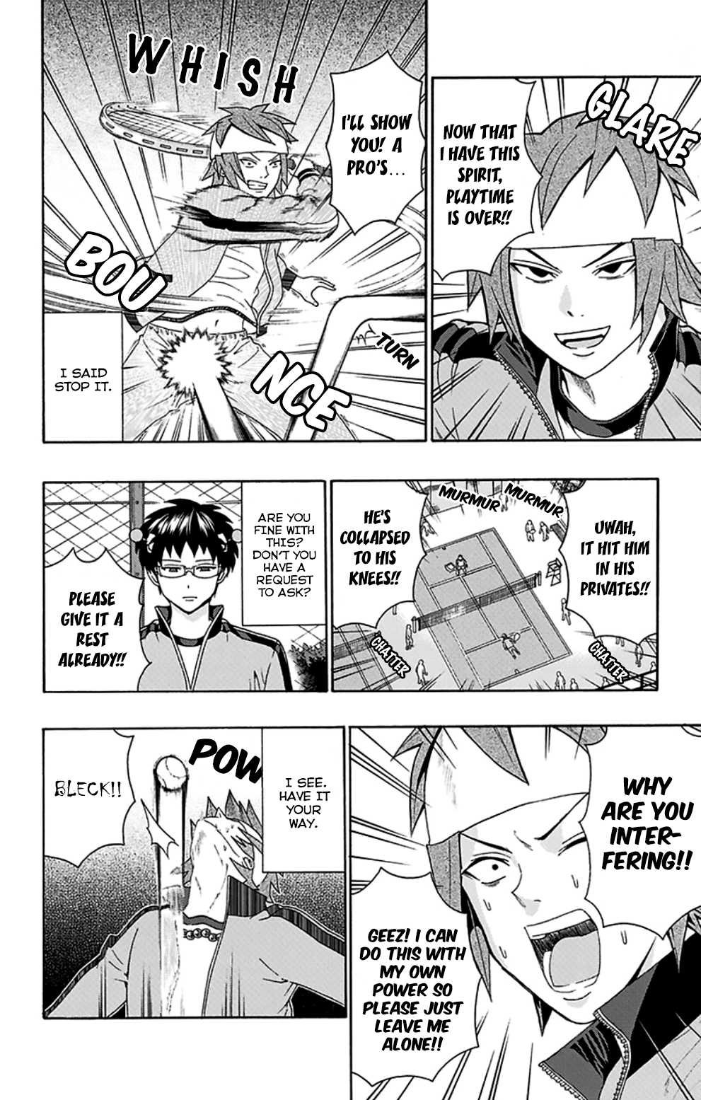Saiki Kusuo no Sainan Chapter 122 page 13 - Chapter 122 : CourtPSIde Love Game