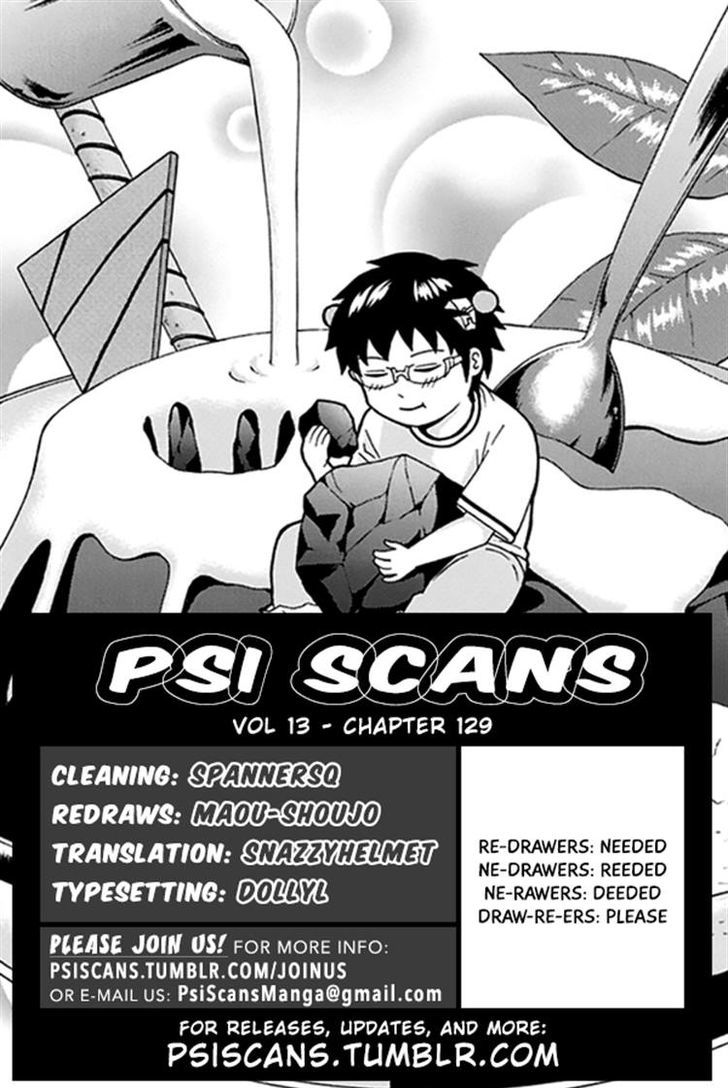 Saiki Kusuo no Sainan Chapter 129 page 24 - Chapter 129 : Another ChriPSItmas Challenge!