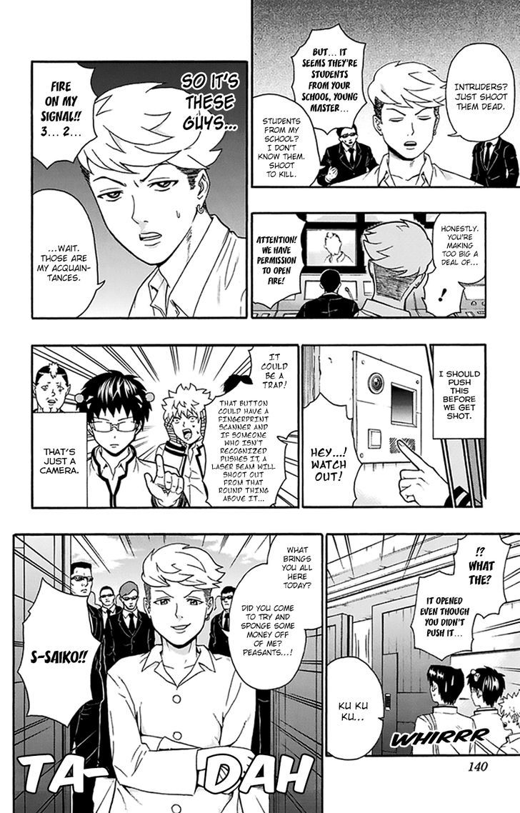 Saiki Kusuo no Sainan Chapter 137 page 7 - Chapter 137 : The PSIko Corporation Home Visit