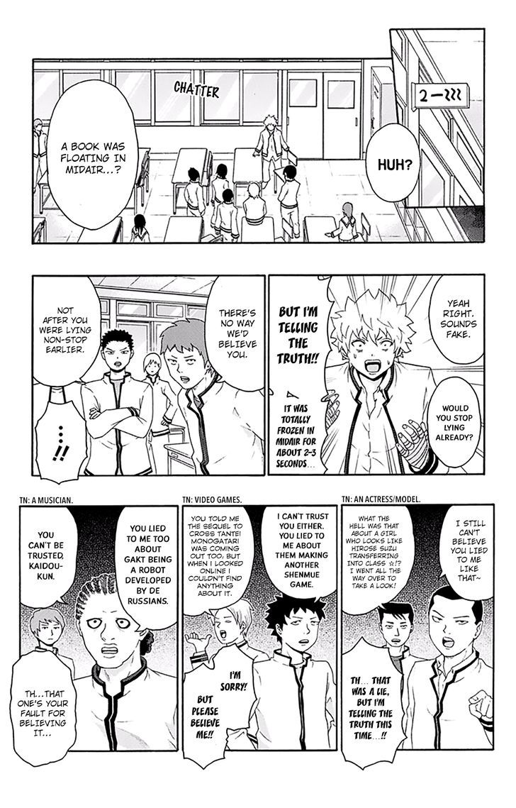 Saiki Kusuo no Sainan Chapter 141 page 10 - Chapter 141 : Deceit! PSIpril Fools
