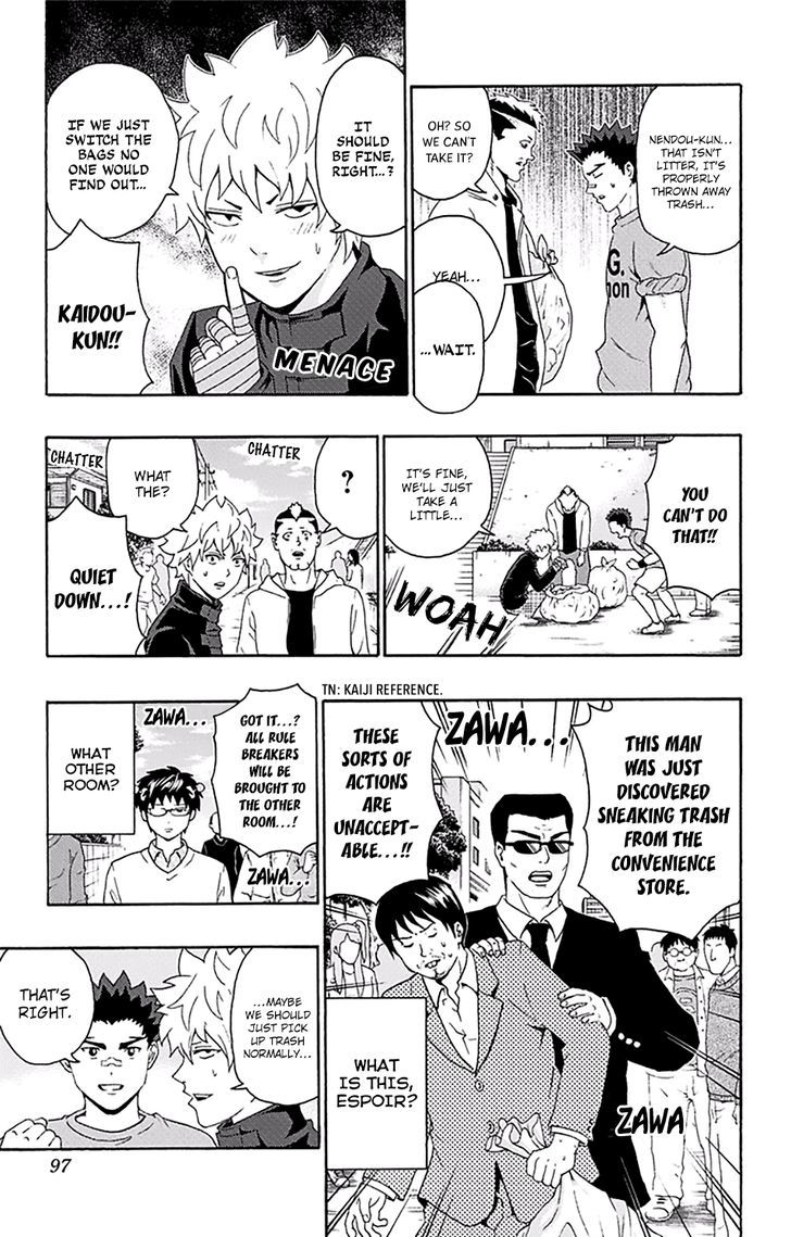 Saiki Kusuo no Sainan Chapter 145 page 12 - Chapter 145 : RePSIcle! Trash Cleanup Competition