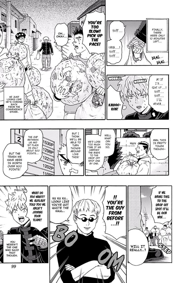Saiki Kusuo no Sainan Chapter 145 page 14 - Chapter 145 : RePSIcle! Trash Cleanup Competition