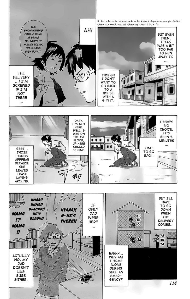 Saiki Kusuo no Sainan Chapter 15 page 8 - Chapter 15 : A House Sitting DiPSIster