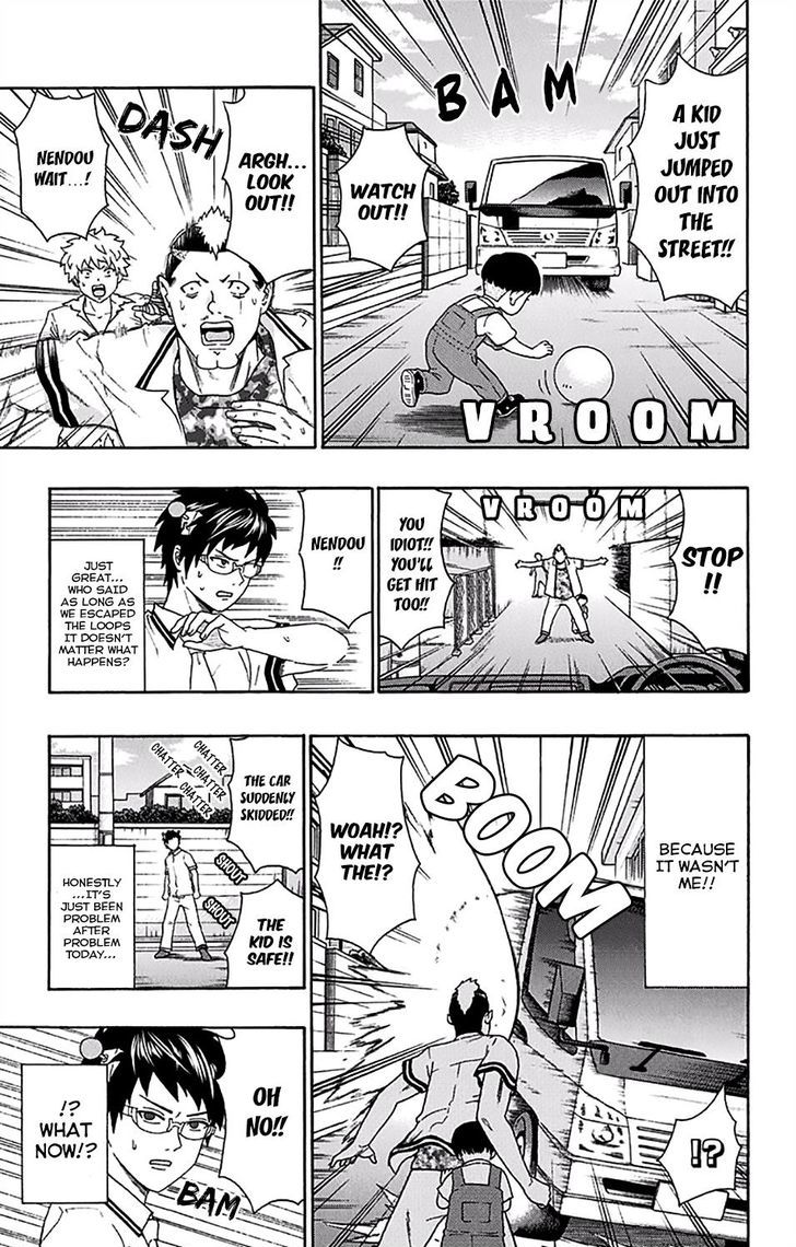 Saiki Kusuo no Sainan Chapter 157 page 10 - Chapter 157 : PSIcond Round! Time Leap