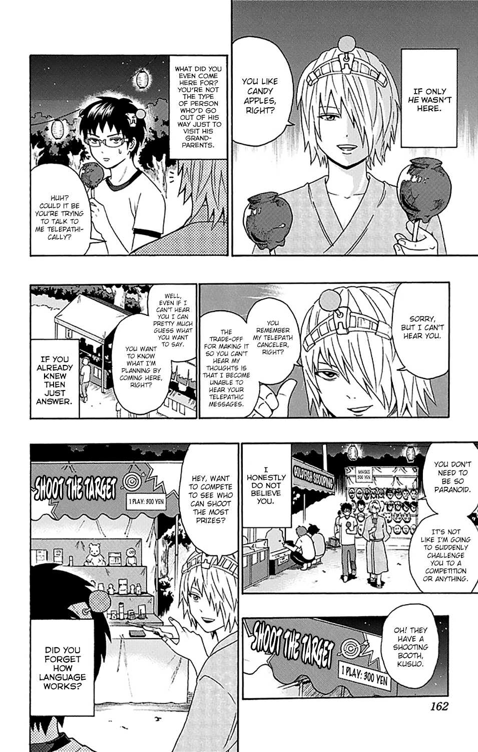 Saiki Kusuo no Sainan Chapter 160 page 11 - Chapter 160 : PSIki Family Gathering!!