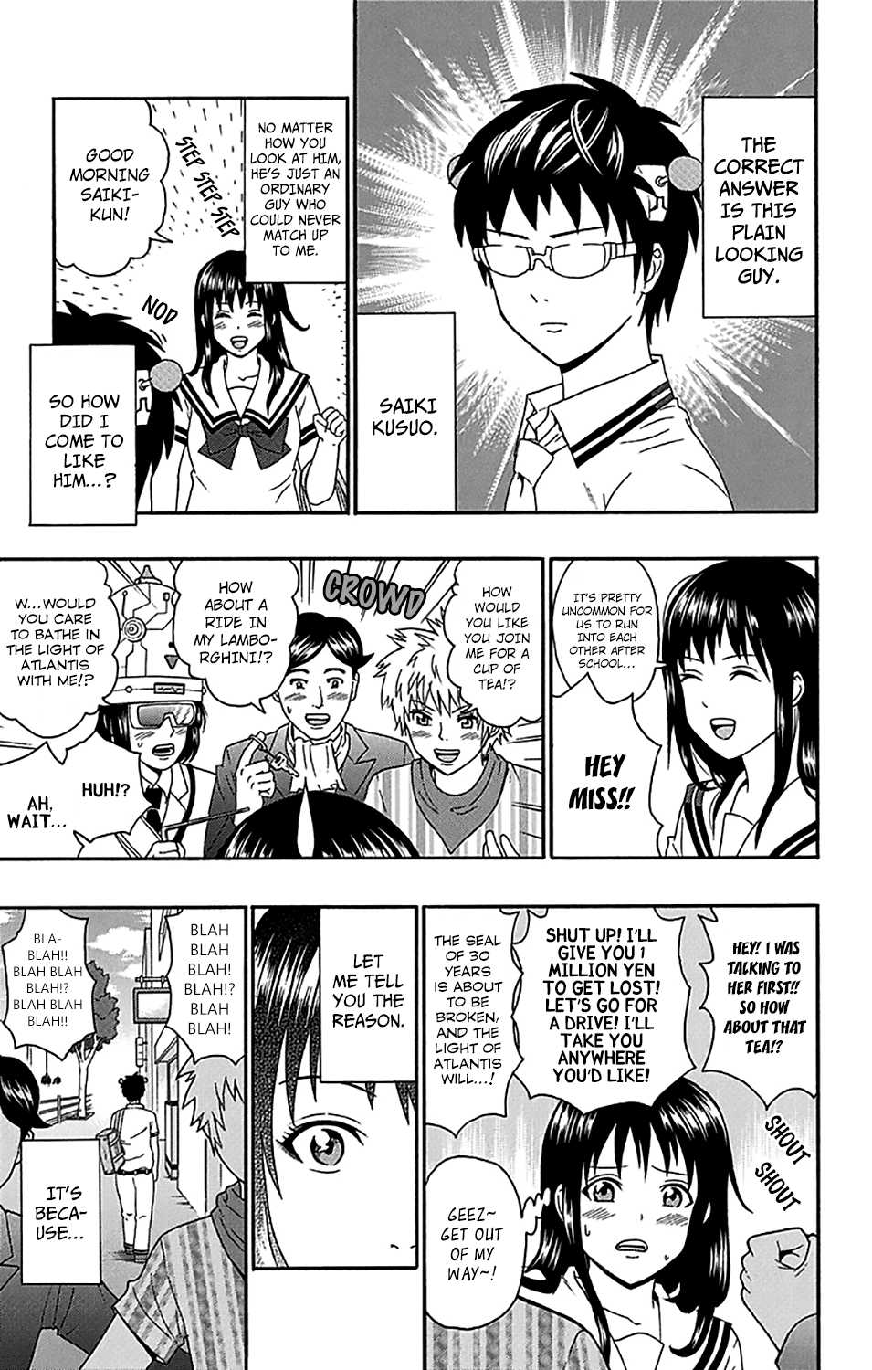 Saiki Kusuo no Sainan Chapter 161 page 6 - Chapter 161 : So Long! The Last Day of PSIummer Vacation.