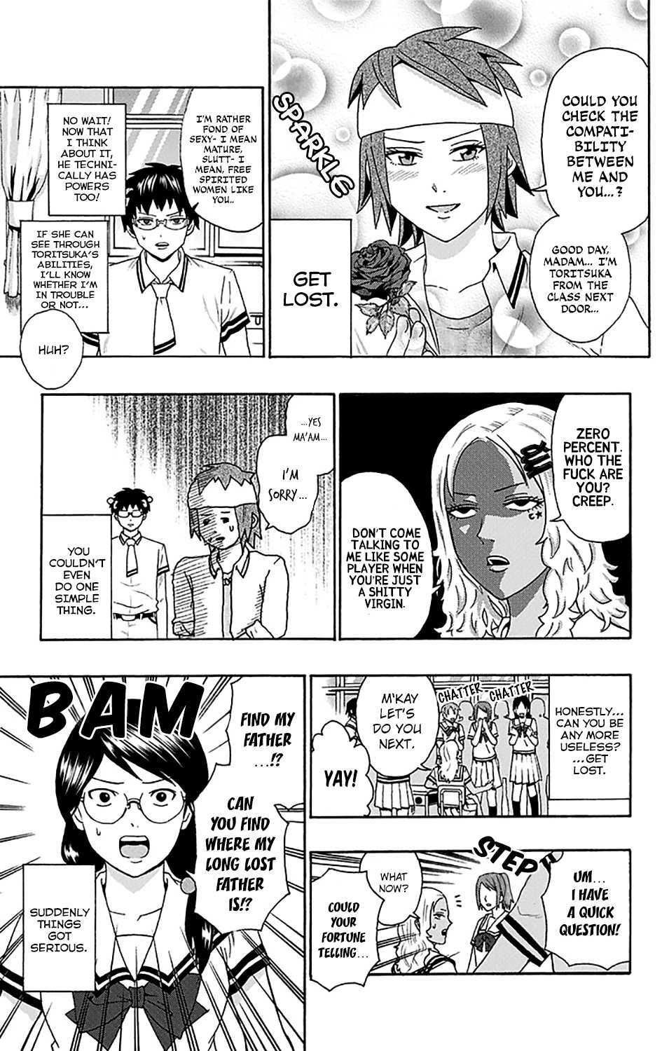 Saiki Kusuo no Sainan Chapter 162 page 19 - Chapter 162 : PSIuper Annoying! A totally bad news transfer student appears!
