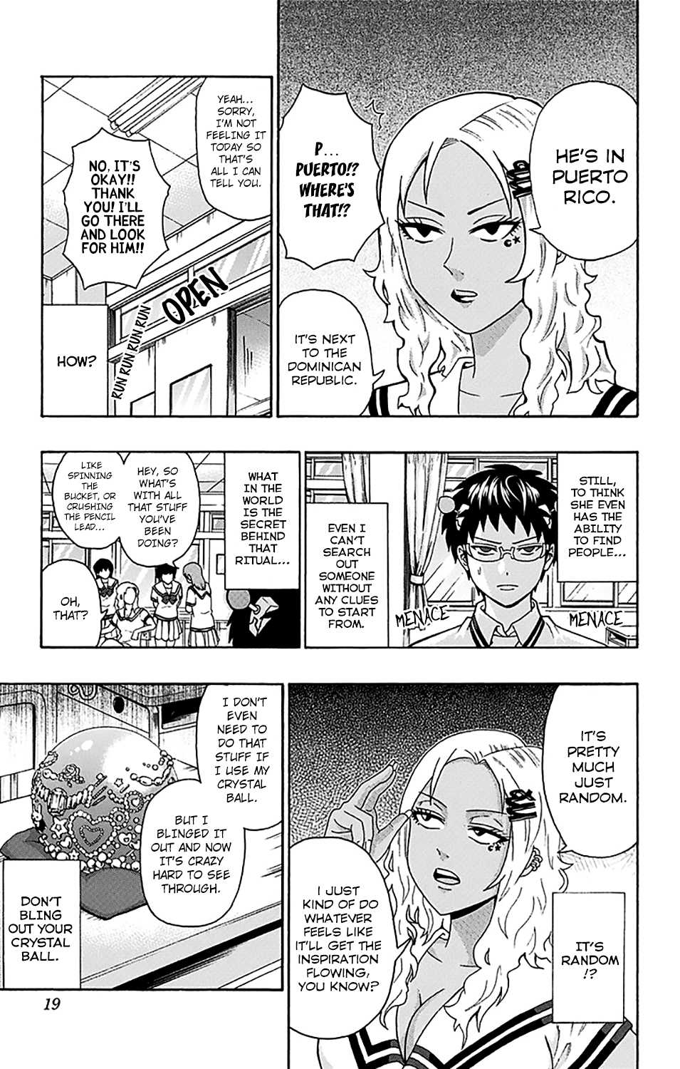 Saiki Kusuo no Sainan Chapter 162 page 21 - Chapter 162 : PSIuper Annoying! A totally bad news transfer student appears!
