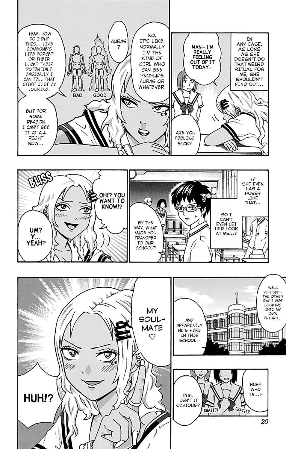 Saiki Kusuo no Sainan Chapter 162 page 22 - Chapter 162 : PSIuper Annoying! A totally bad news transfer student appears!
