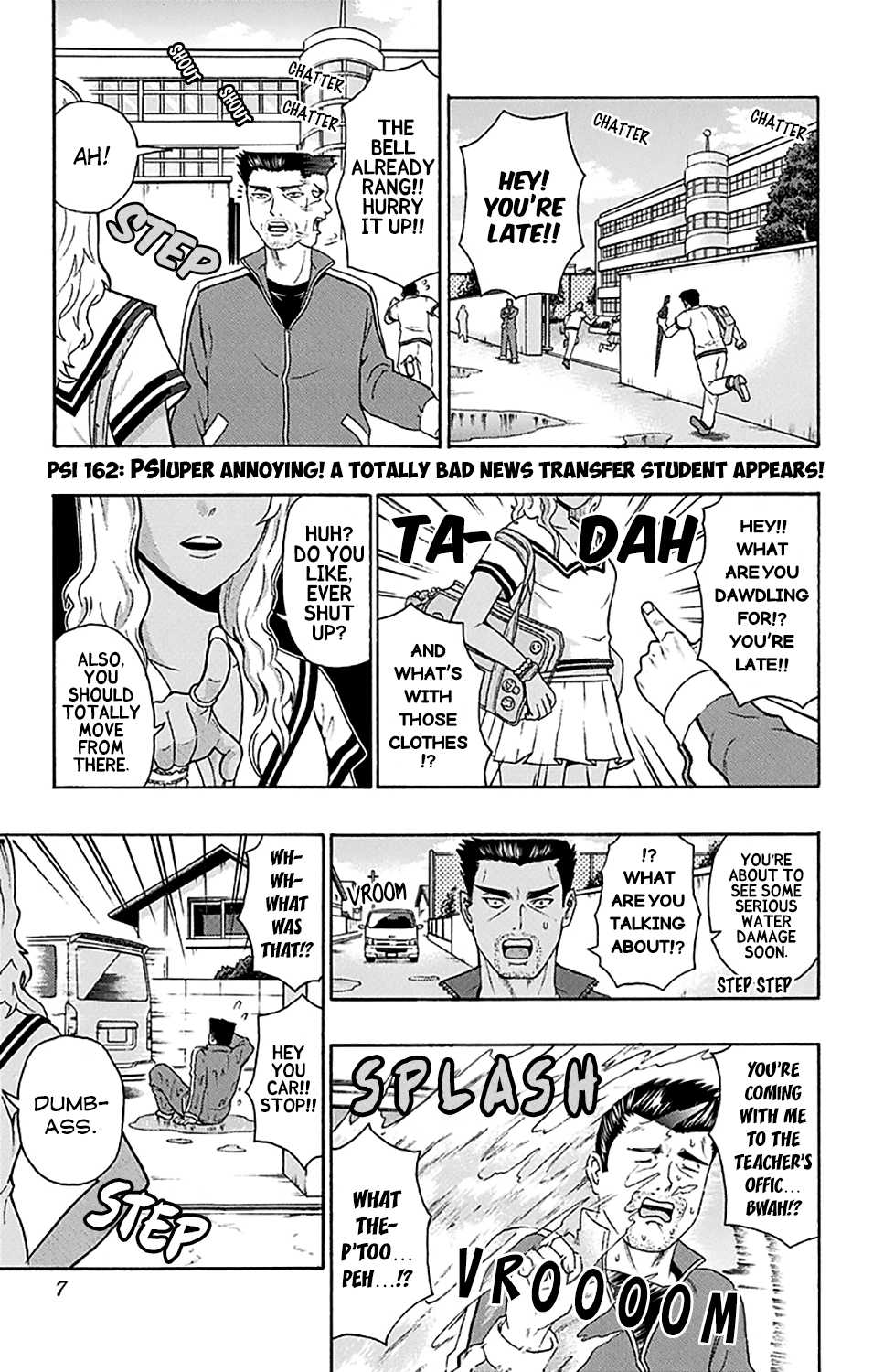 Saiki Kusuo no Sainan Chapter 162 page 9 - Chapter 162 : PSIuper Annoying! A totally bad news transfer student appears!
