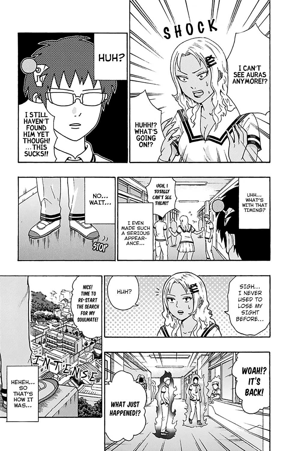 Saiki Kusuo no Sainan Chapter 163 page 14 - Chapter 163 : Slip Past the Aura PSIght!