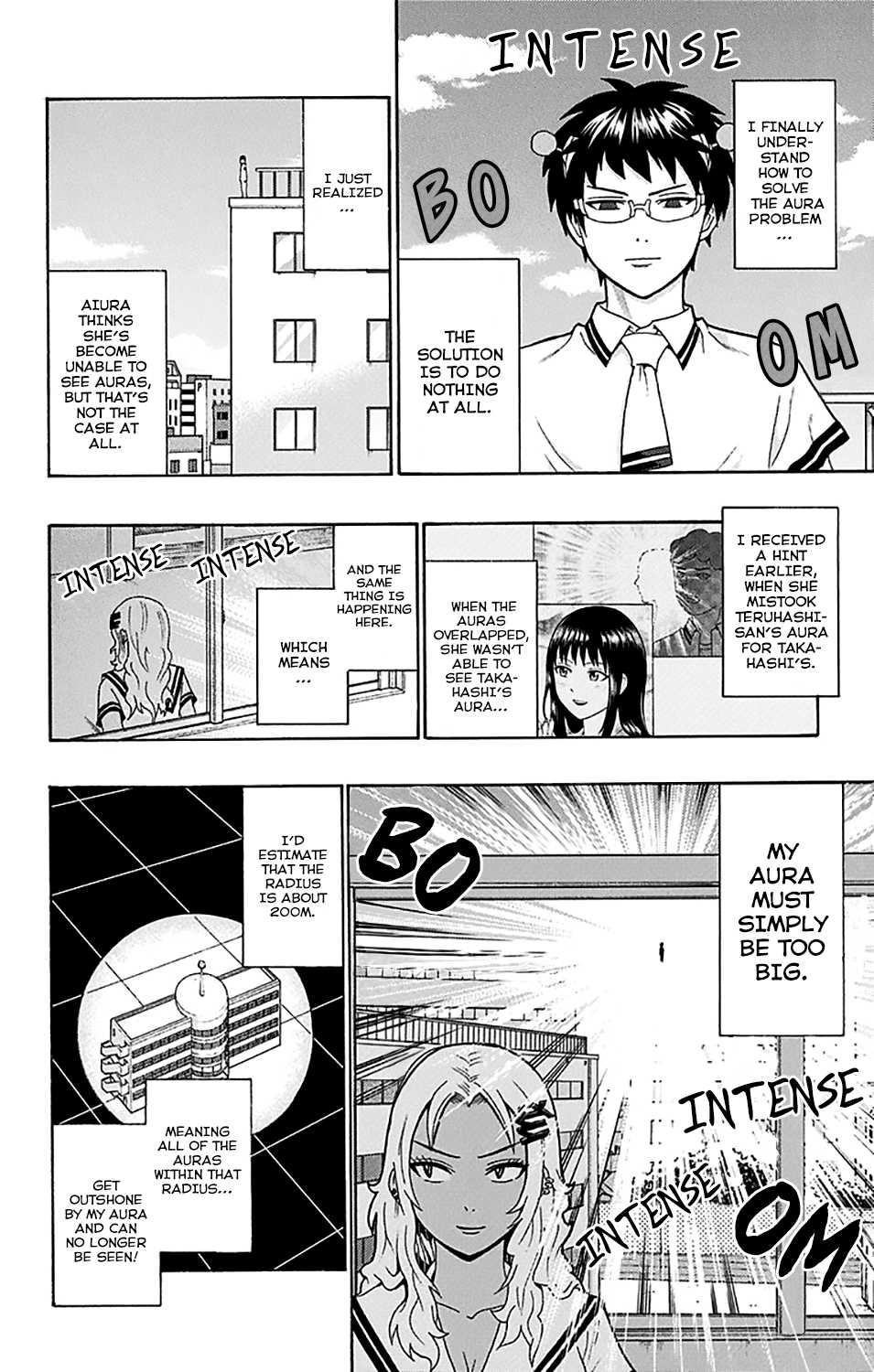 Saiki Kusuo no Sainan Chapter 163 page 15 - Chapter 163 : Slip Past the Aura PSIght!