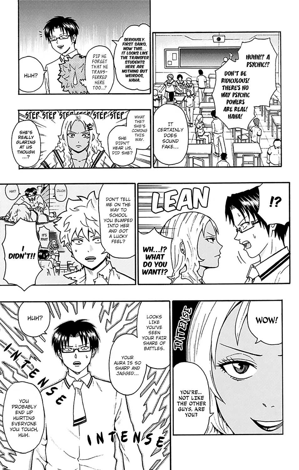 Saiki Kusuo no Sainan Chapter 163 page 6 - Chapter 163 : Slip Past the Aura PSIght!