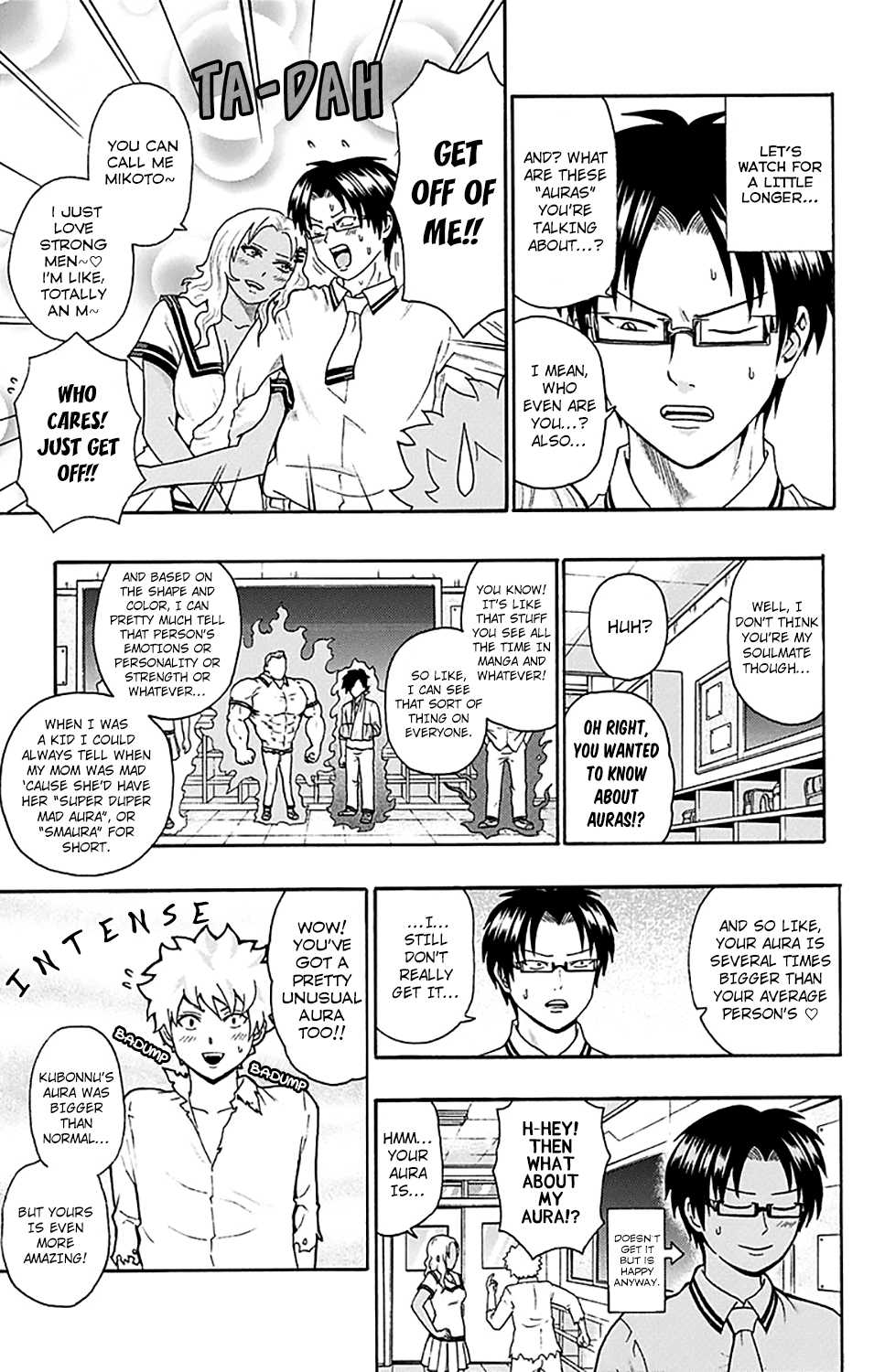 Saiki Kusuo no Sainan Chapter 163 page 8 - Chapter 163 : Slip Past the Aura PSIght!