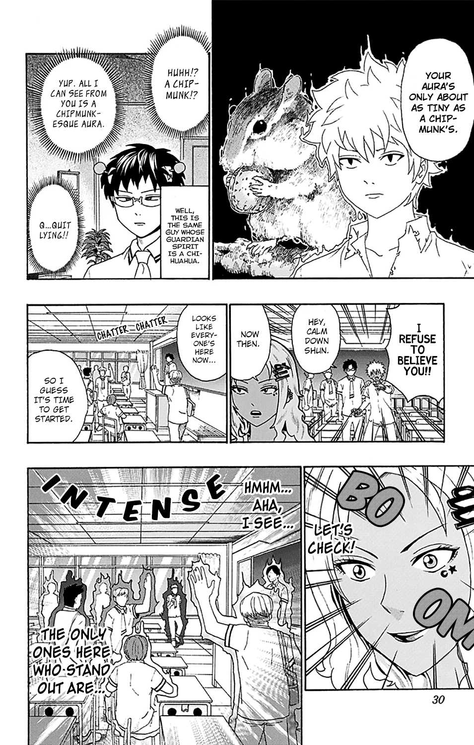 Saiki Kusuo no Sainan Chapter 163 page 9 - Chapter 163 : Slip Past the Aura PSIght!