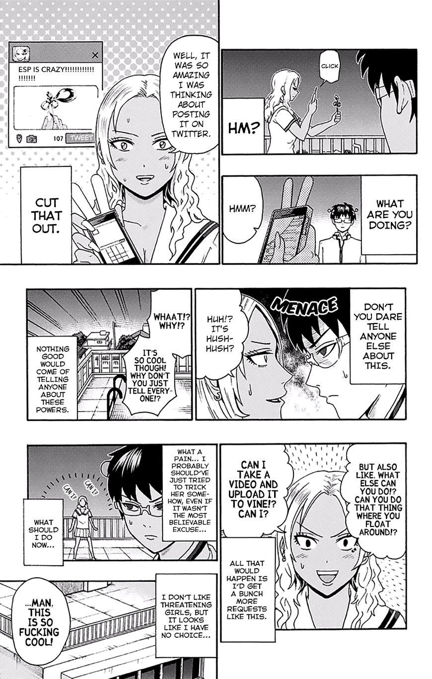 Saiki Kusuo no Sainan Chapter 168 page 9 - Chapter 168 : Espers Should ExcerPSIse Extreme Caution (002nd Half)
