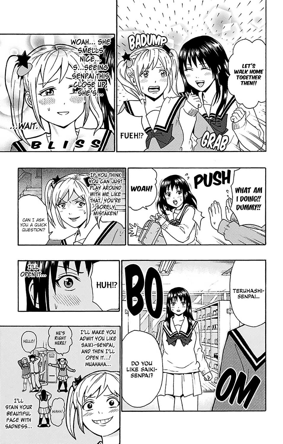 Saiki Kusuo no Sainan Chapter 181 page 14 - Chapter 181: Heart Pounding RelaPSIonship Announcement