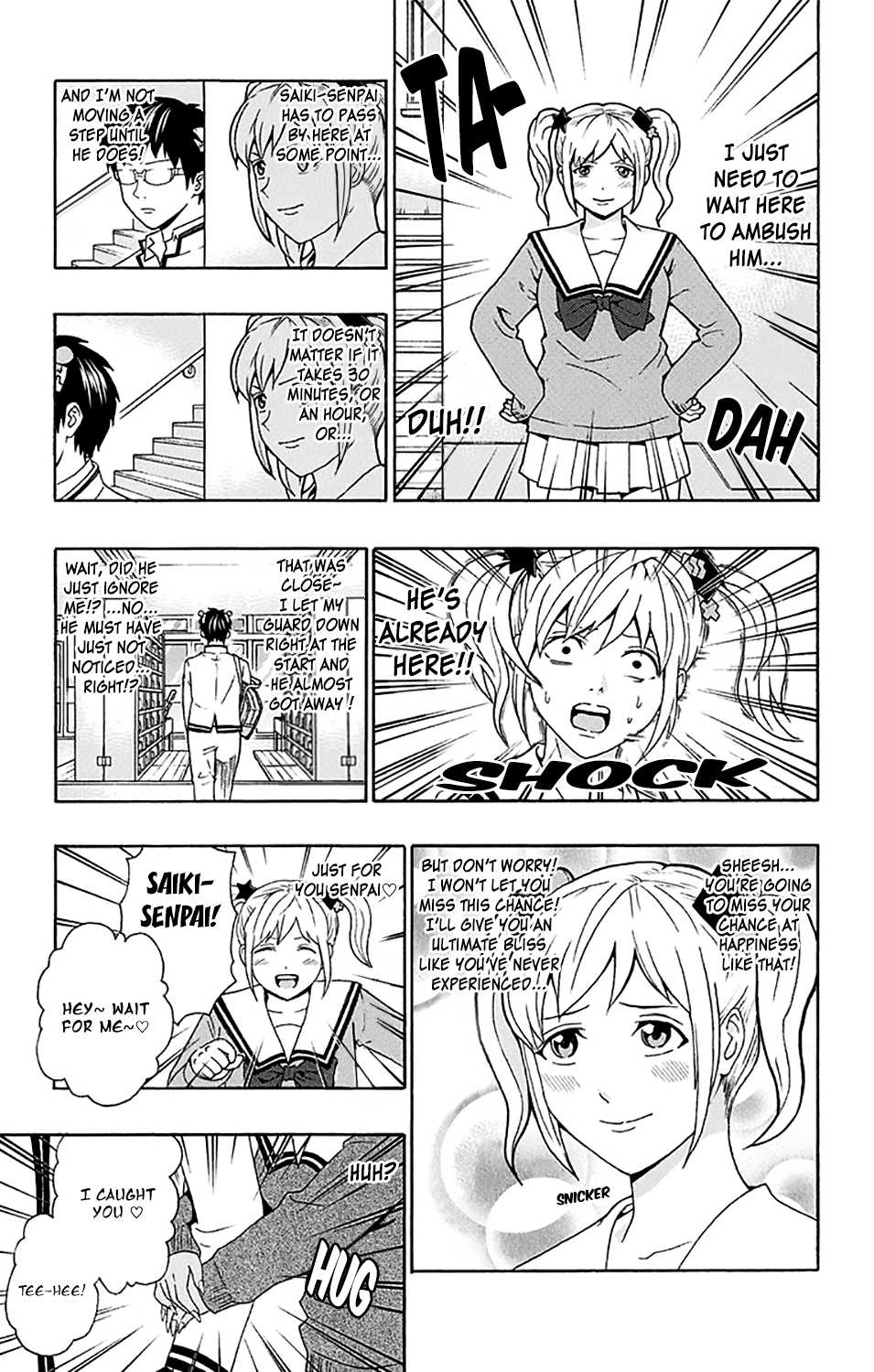 Saiki Kusuo no Sainan Chapter 181 page 8 - Chapter 181: Heart Pounding RelaPSIonship Announcement