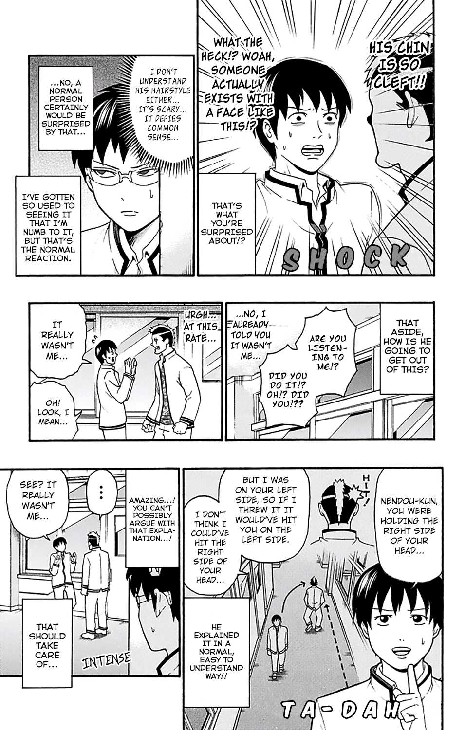 Saiki Kusuo no Sainan Chapter 184 page 17 - Chapter 184: The DiPSIster of Satou Hiroshi