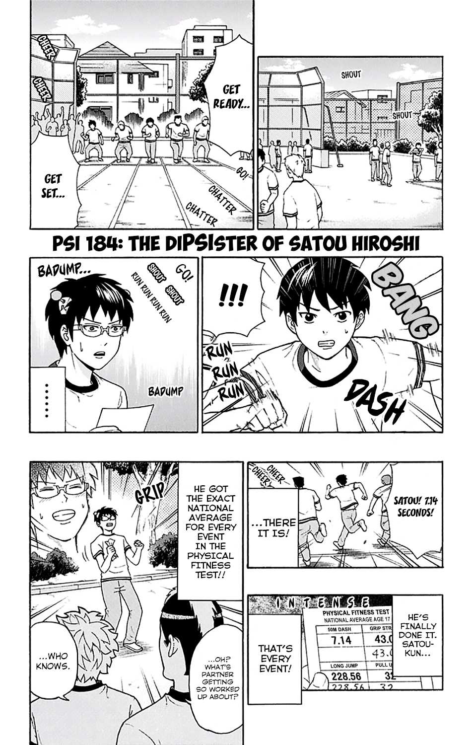 Saiki Kusuo no Sainan Chapter 184 page 9 - Chapter 184: The DiPSIster of Satou Hiroshi