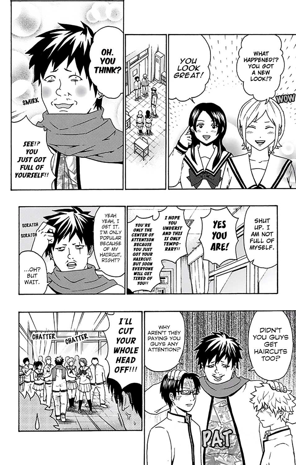 Saiki Kusuo no Sainan Chapter 185 page 11 - Chapter 185: Style the PSIdes a Little