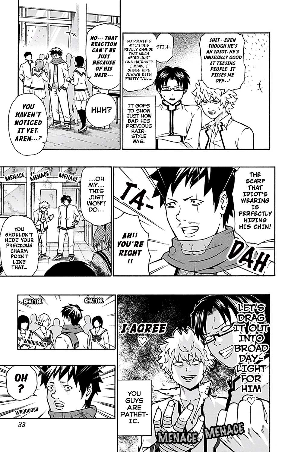 Saiki Kusuo no Sainan Chapter 185 page 12 - Chapter 185: Style the PSIdes a Little