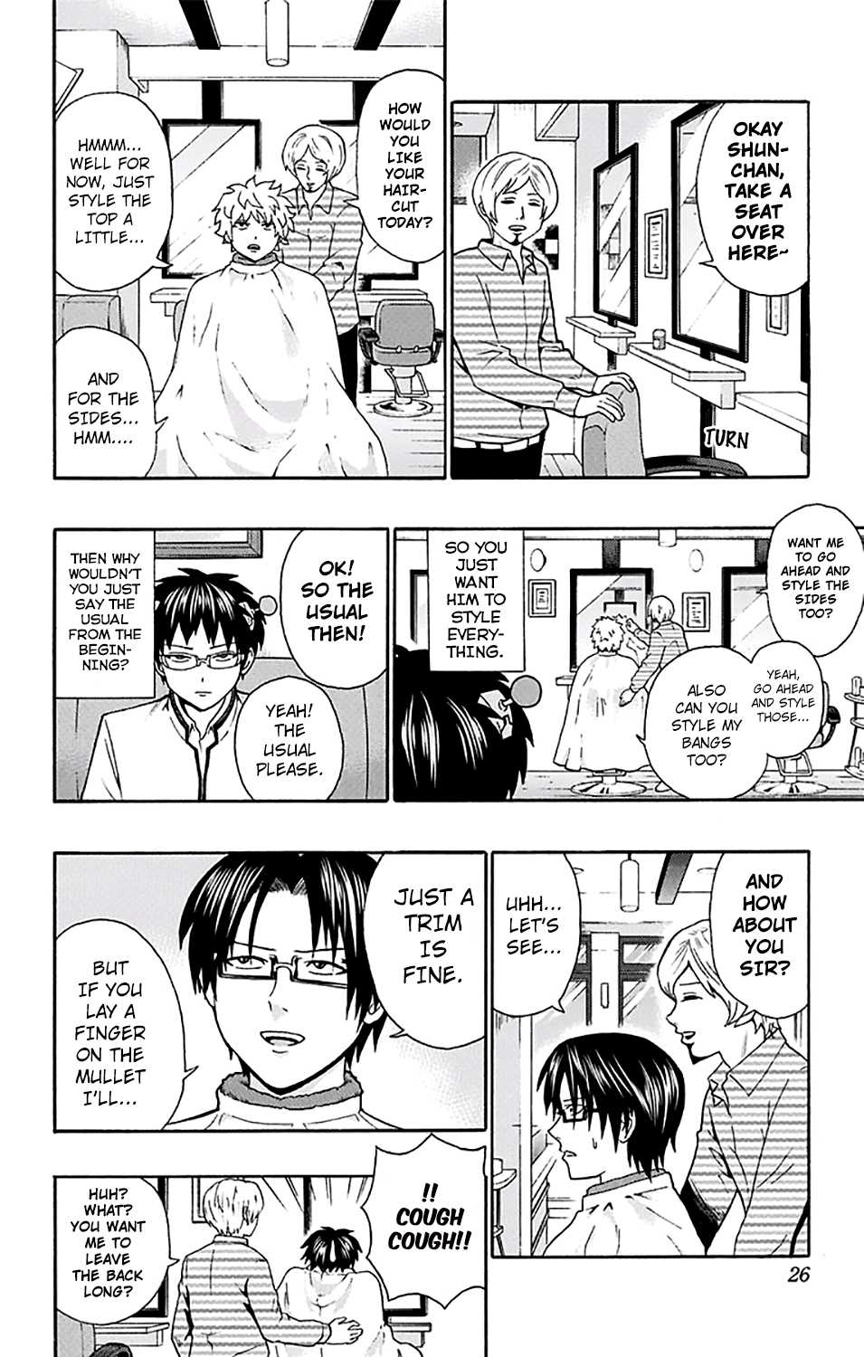 Saiki Kusuo no Sainan Chapter 185 page 5 - Chapter 185: Style the PSIdes a Little