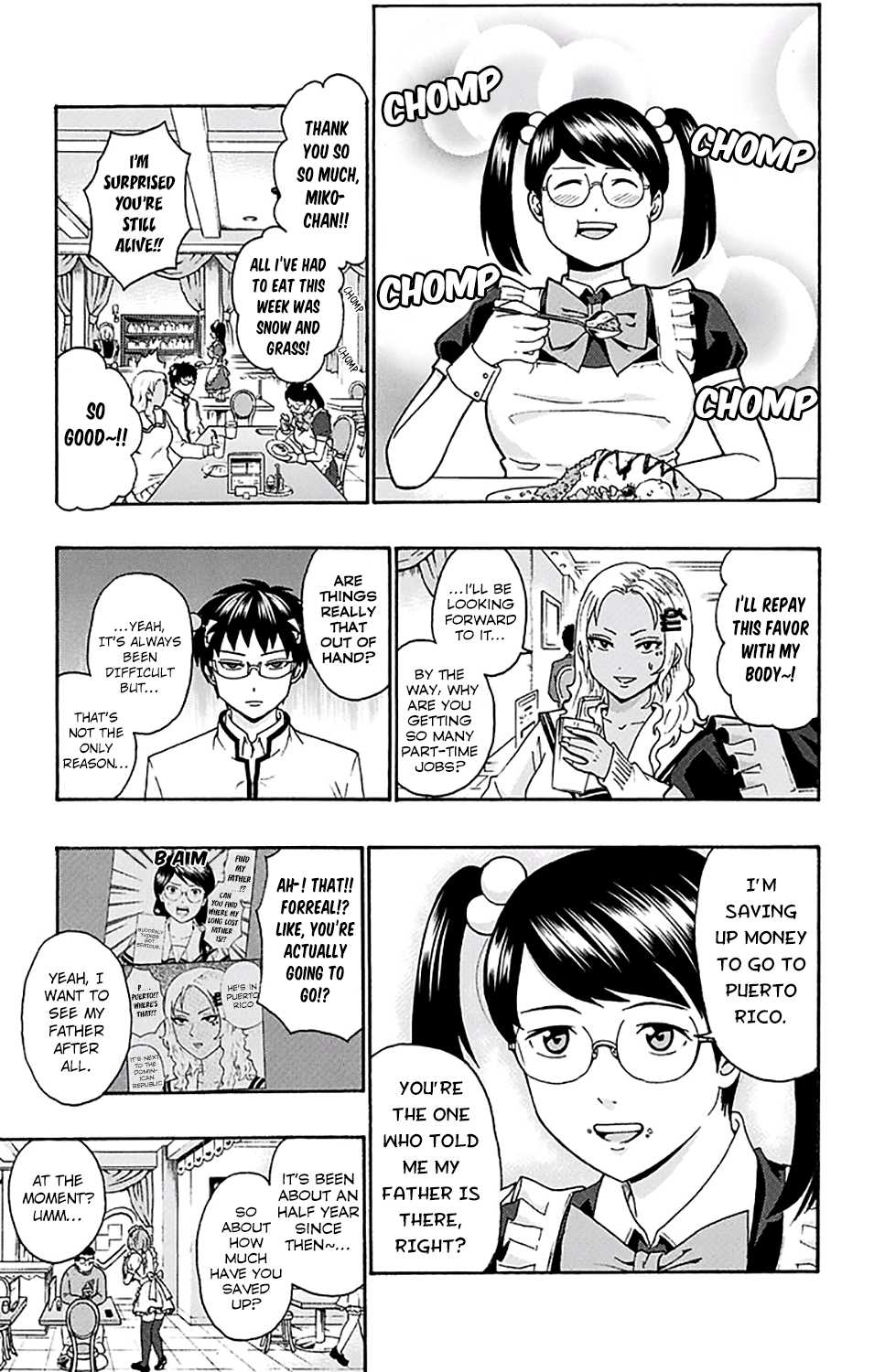 Saiki Kusuo no Sainan Chapter 186 page 10 - Chapter 186: Mera ChiPSIto's Reunion (1st Half)