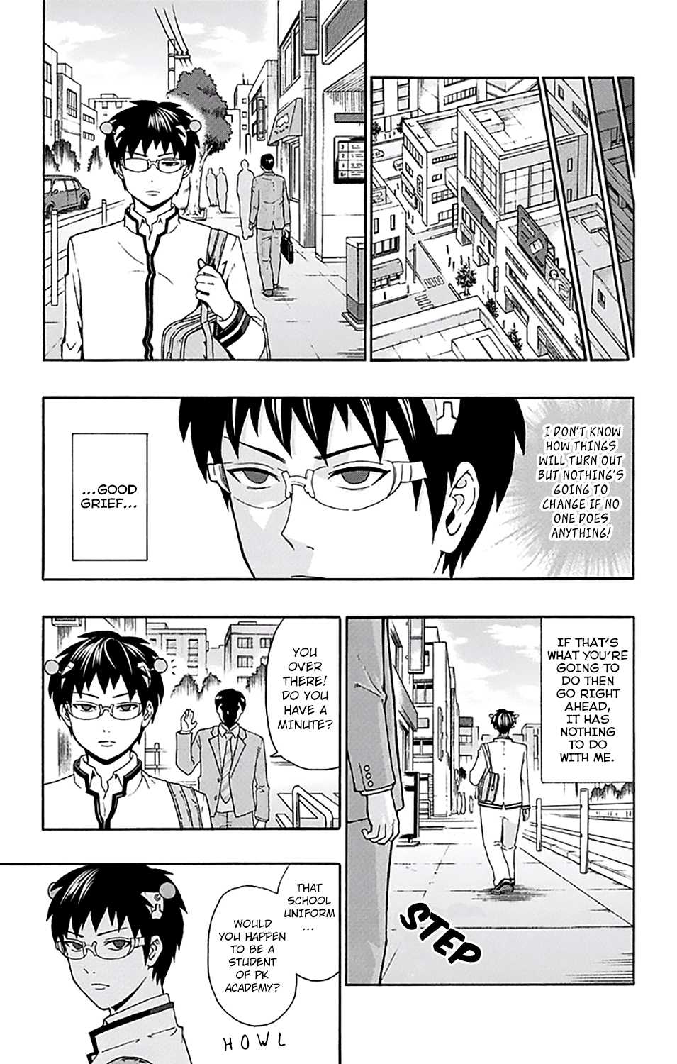 Saiki Kusuo no Sainan Chapter 186 page 14 - Chapter 186: Mera ChiPSIto's Reunion (1st Half)