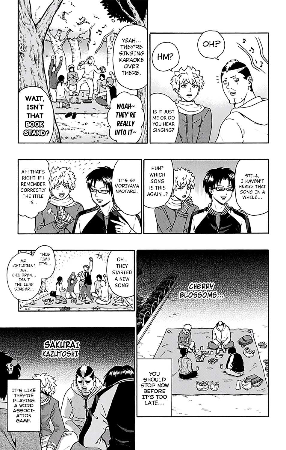 Saiki Kusuo no Sainan Chapter 189 page 12 - Chapter 189: AsPSImble! The Ultimate Spot Reservists