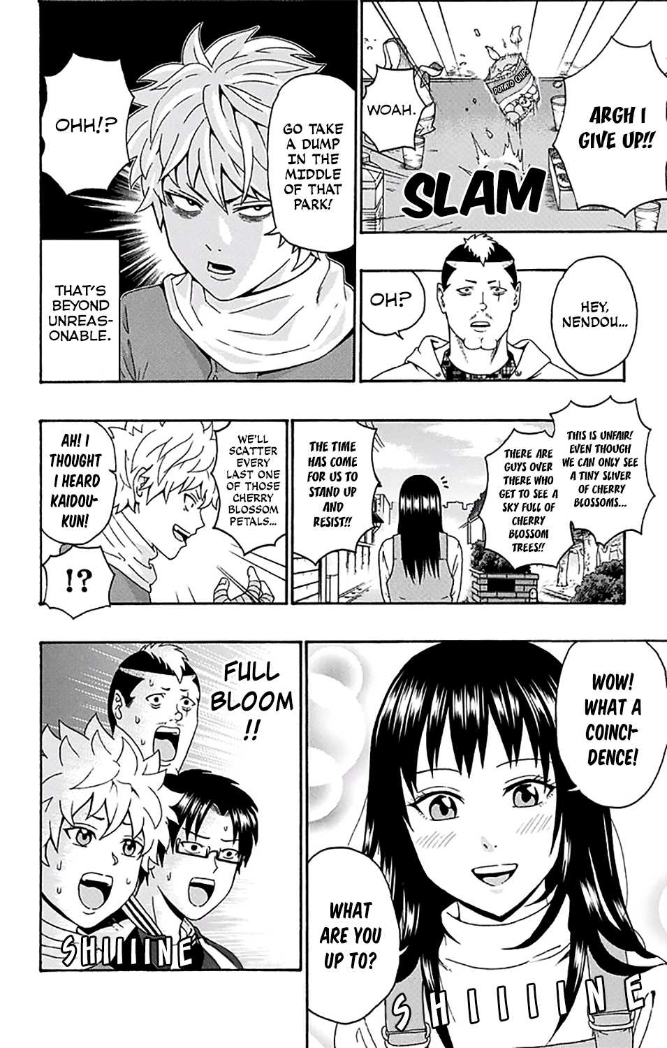 Saiki Kusuo no Sainan Chapter 189 page 13 - Chapter 189: AsPSImble! The Ultimate Spot Reservists