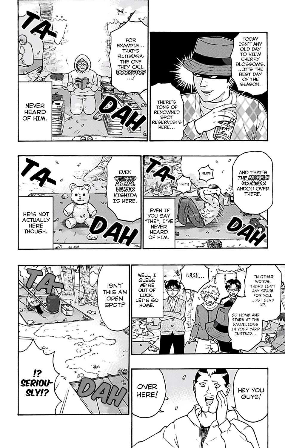 Saiki Kusuo no Sainan Chapter 189 page 7 - Chapter 189: AsPSImble! The Ultimate Spot Reservists