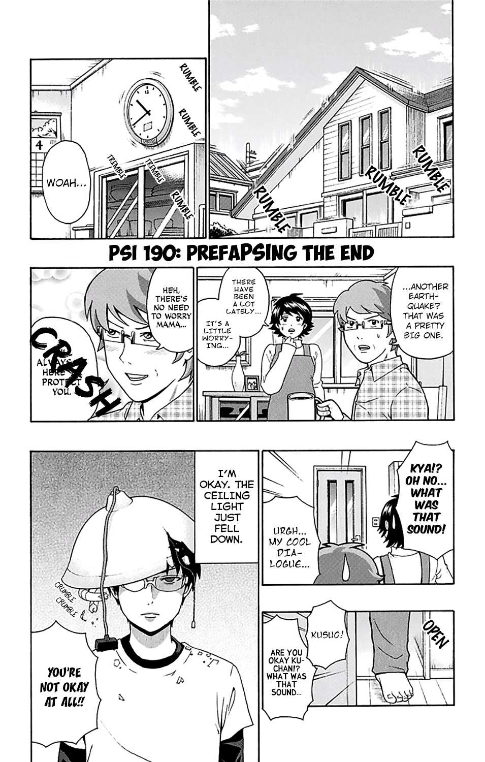 Saiki Kusuo no Sainan Chapter 190 page 2 - Chapter 190: PrefaPSIng the End