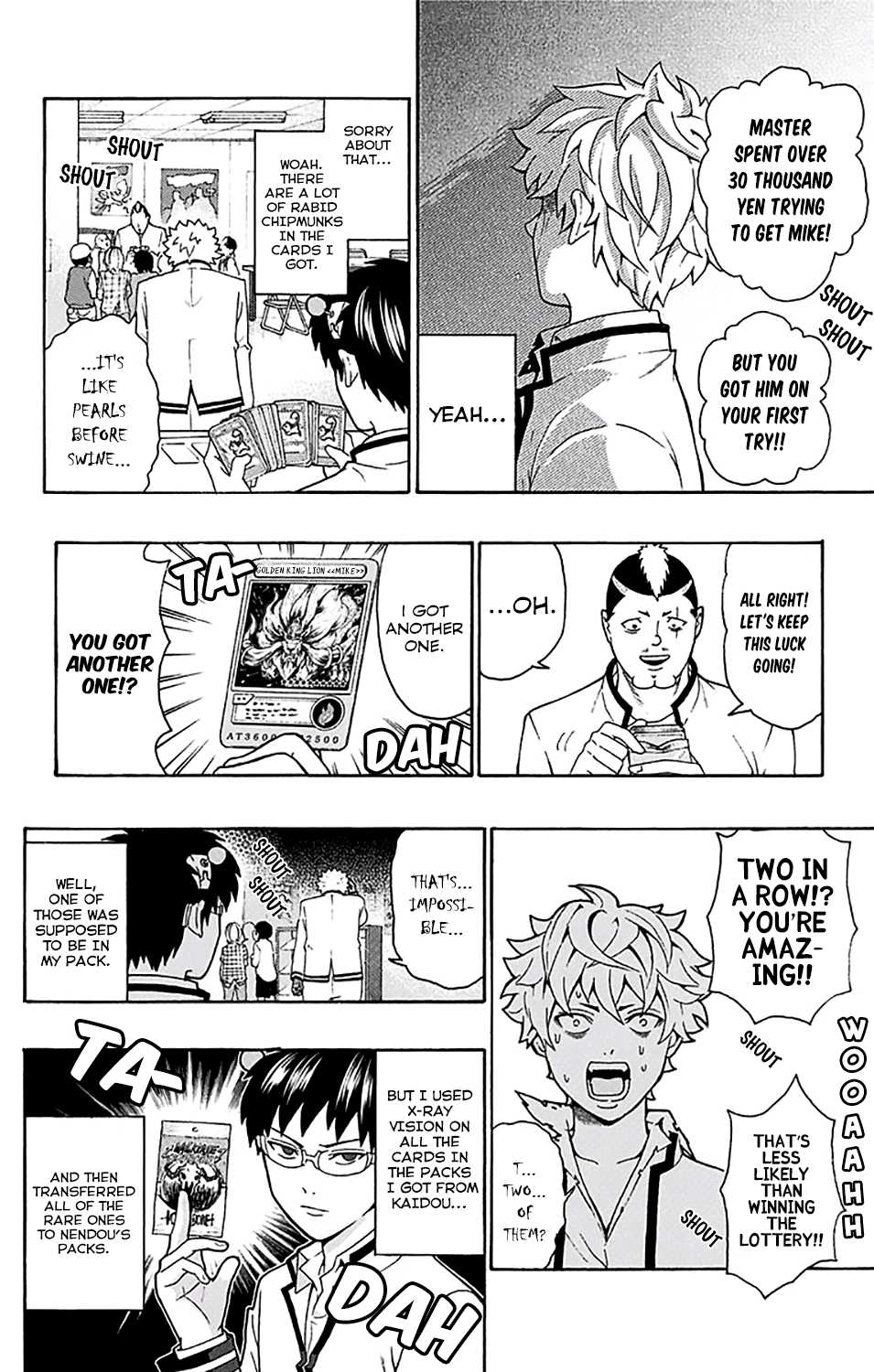 Saiki Kusuo no Sainan Chapter 191 page 13 - Chapter 191: Building the PSItrongest Deck!