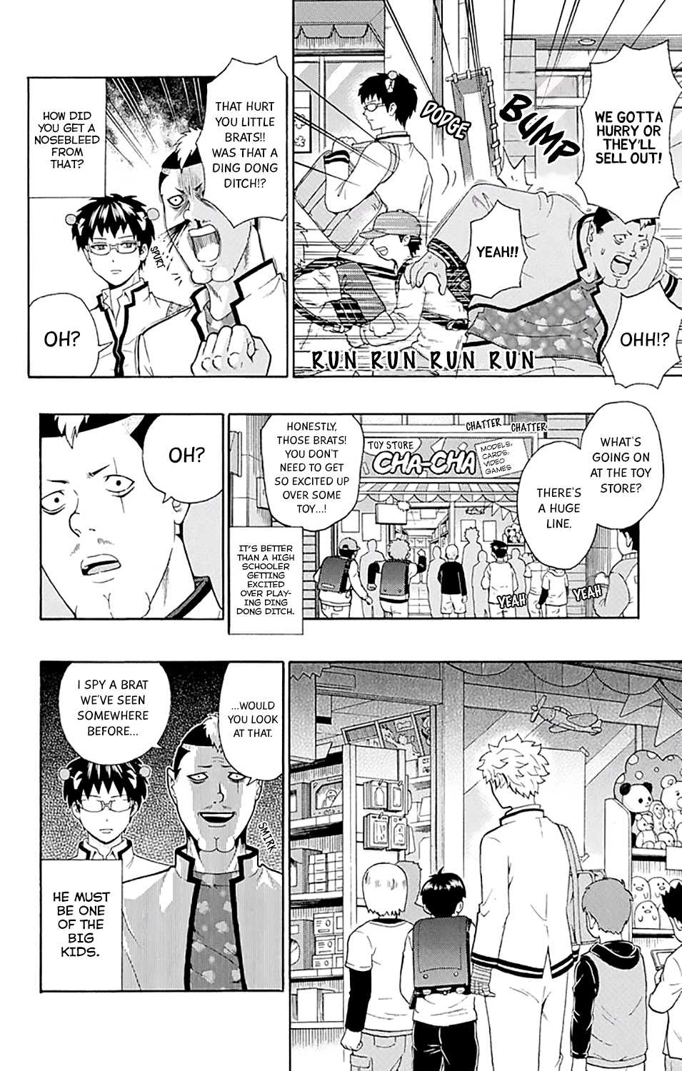 Saiki Kusuo no Sainan Chapter 191 page 3 - Chapter 191: Building the PSItrongest Deck!