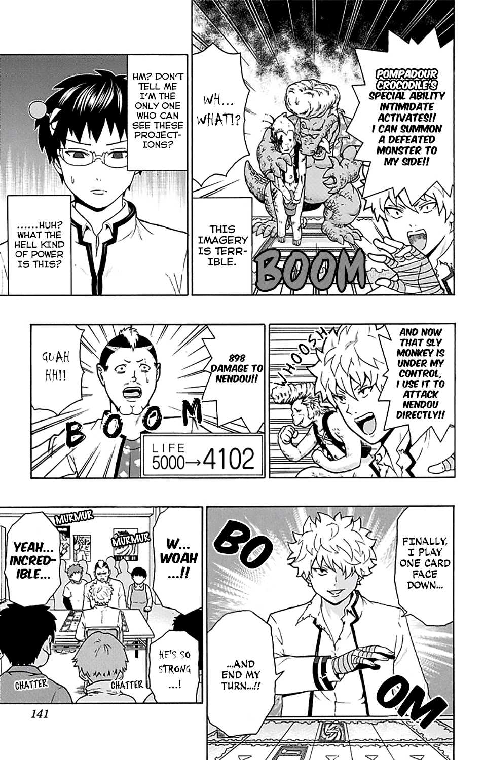 Saiki Kusuo no Sainan Chapter 192 page 10 - Chapter 192: The Die is Cast...! A FeroPSIous Card Battle