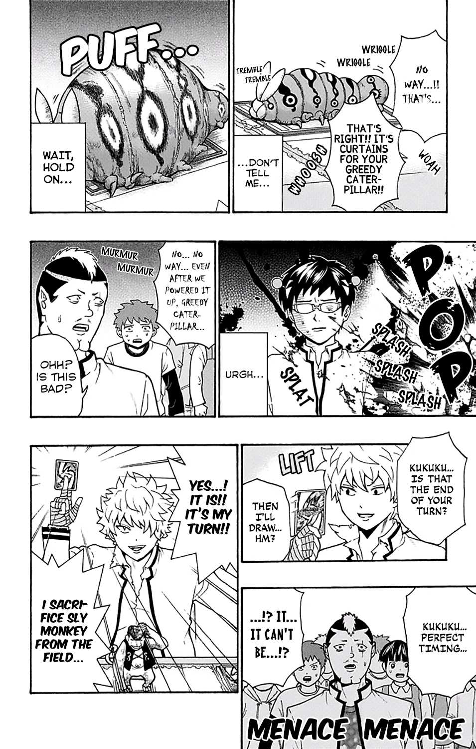 Saiki Kusuo no Sainan Chapter 192 page 13 - Chapter 192: The Die is Cast...! A FeroPSIous Card Battle