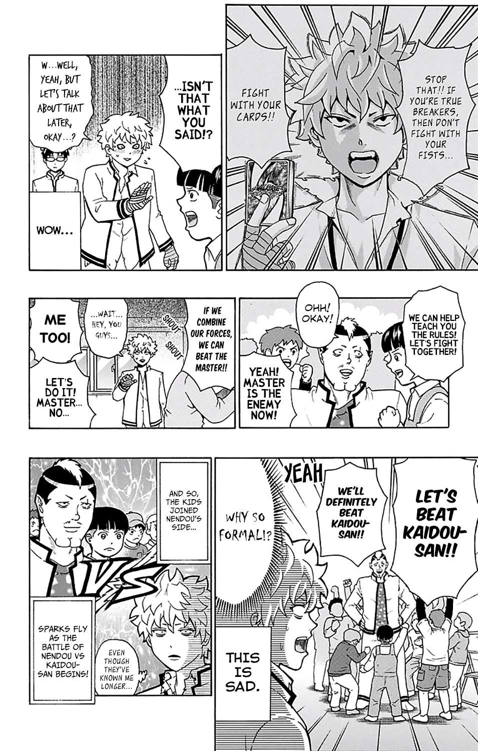 Saiki Kusuo no Sainan Chapter 192 page 7 - Chapter 192: The Die is Cast...! A FeroPSIous Card Battle