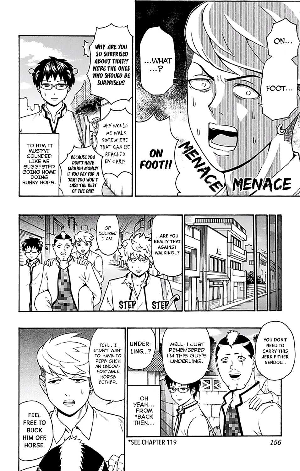Saiki Kusuo no Sainan Chapter 193 page 9 - Chapter 193: The Ultimate Trial of the PSIko Clan
