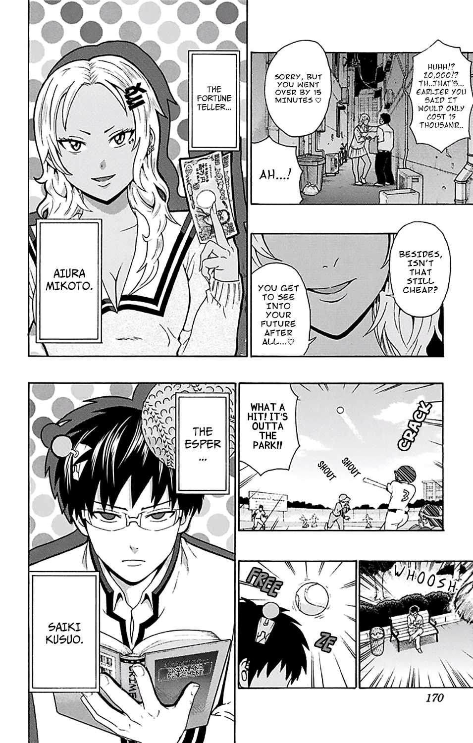 Saiki Kusuo no Sainan Chapter 194 page 6 - Chapter 194: Psychic PSIdekicks