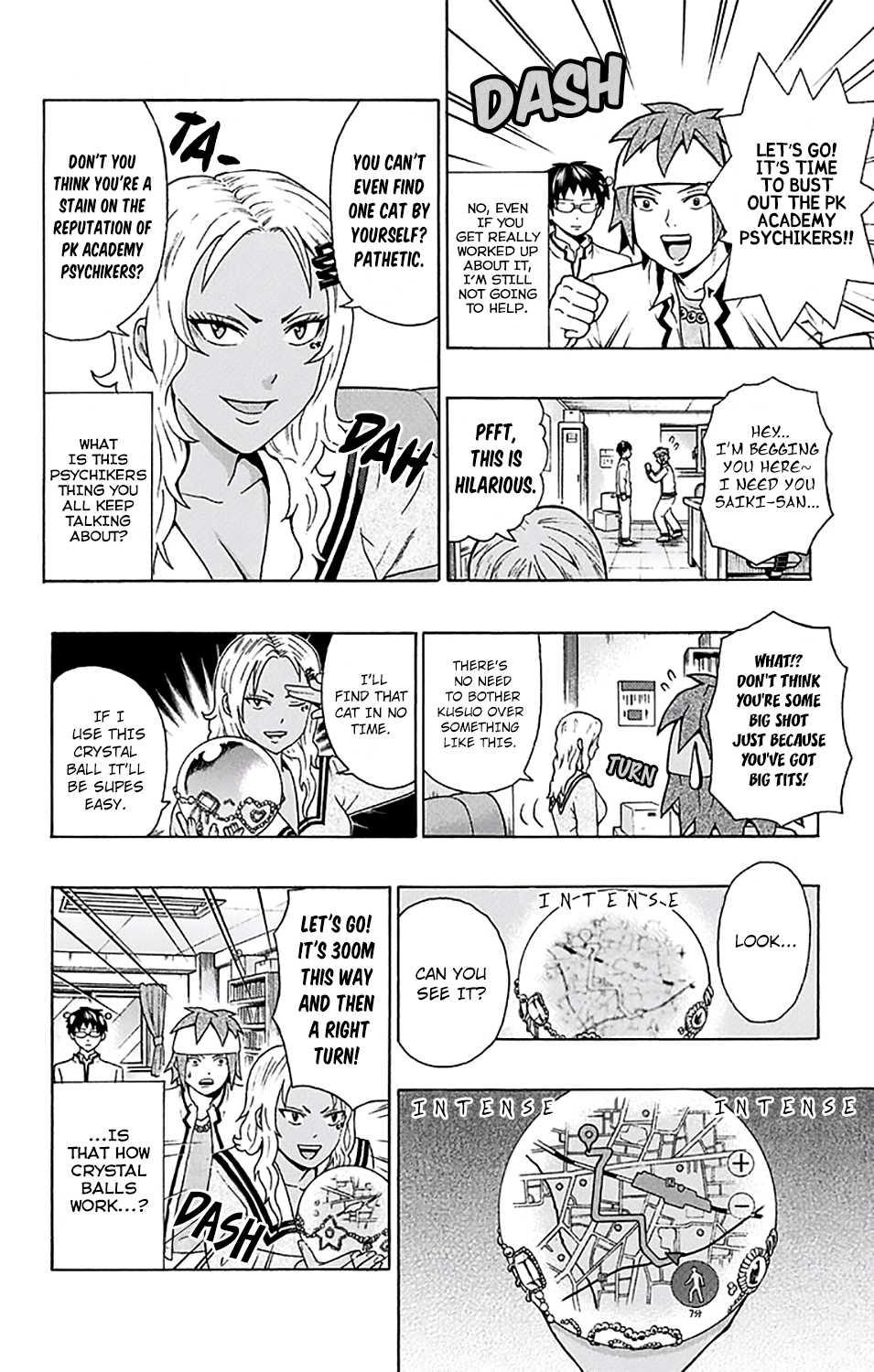 Saiki Kusuo no Sainan Chapter 194 page 8 - Chapter 194: Psychic PSIdekicks