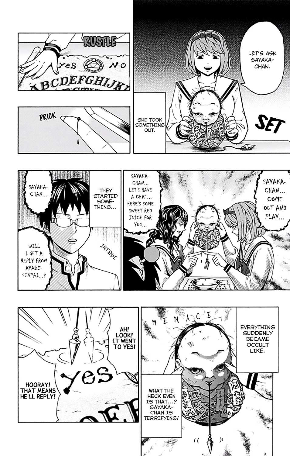 Saiki Kusuo no Sainan Chapter 195 page 16 - Chapter 195: PSIcary Movie: Occult Club