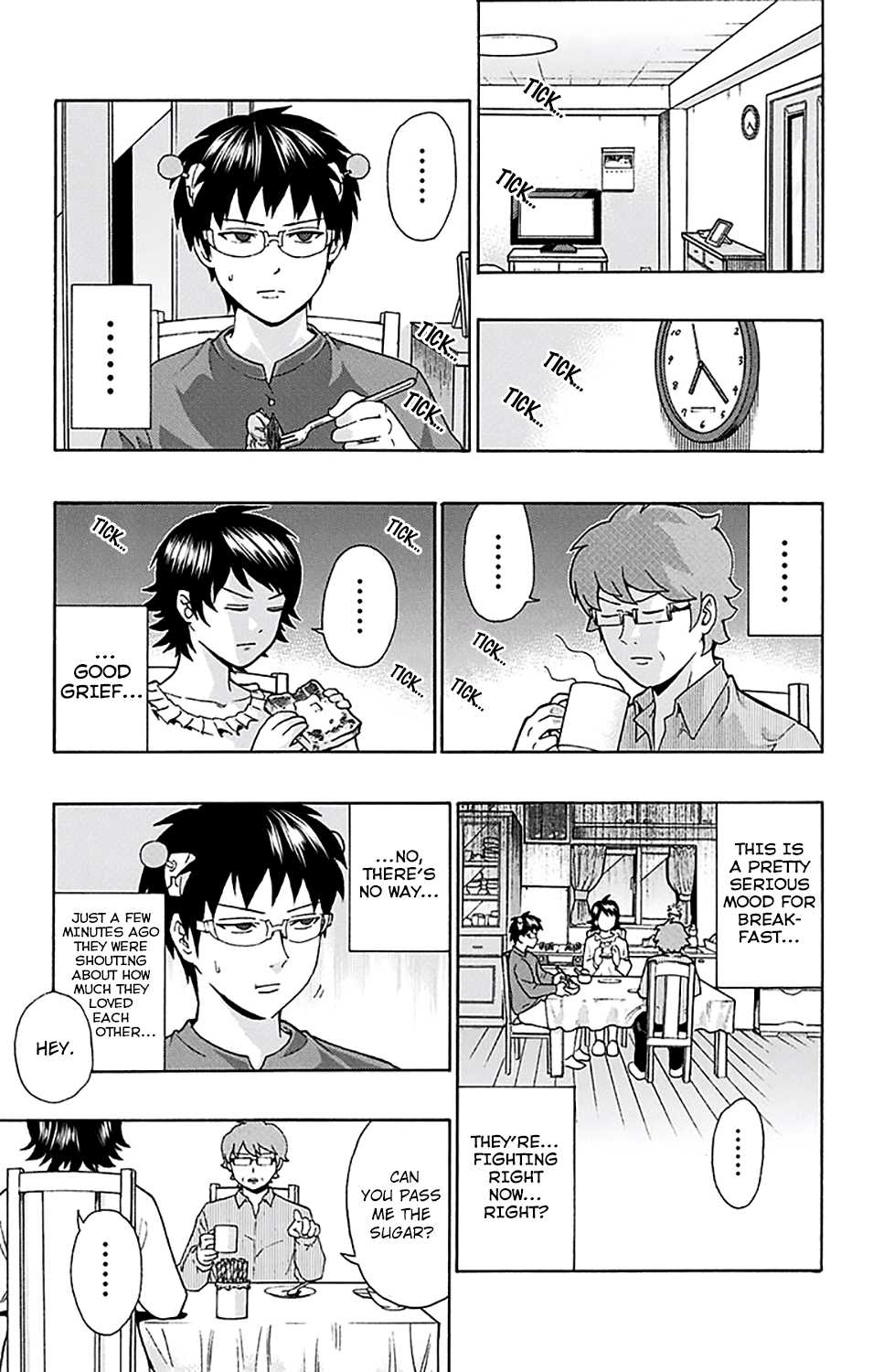Saiki Kusuo no Sainan Chapter 196 page 6 - Chapter 196: The PSIperior Love Contest