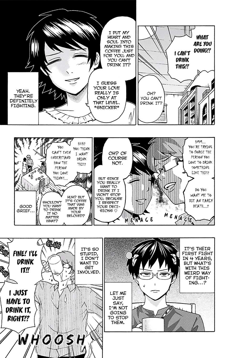 Saiki Kusuo no Sainan Chapter 196 page 8 - Chapter 196: The PSIperior Love Contest